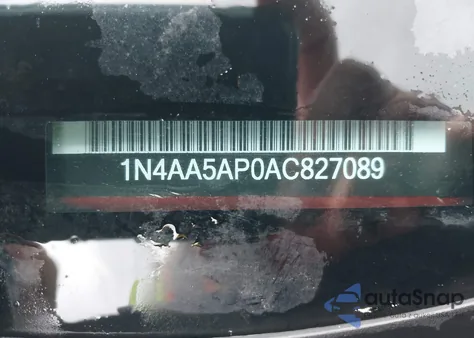 2010 Nissan Maxima 3.5 Sv из США, поврежденный, VIN 1N4AA5AP0AC827089